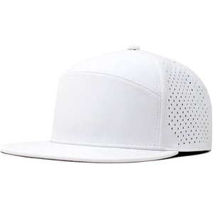 Gorra de béisbol deportiva de lona con logo personalizado 2026, estampada por transferencia térmica, de 7 paneles, común, unisex, impermeable, con visera plana para - Product Image 2
