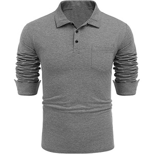 2025 nueva llegada Polo de hombre hecho a medida para negocios Casual y ropa de calle con suave transpirable hecho por Dress Sports - Product Image 1