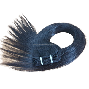 Indonesian Natural Straight 100% Virgin Human <b>Remy</b> <b>Hair</b> <b>Extensions</b> Soft and Shiny Cuticle Aligned Weft <b>Hair</b> - Product Image 5