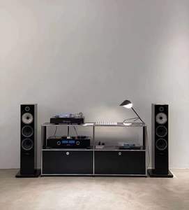 Armoire de rangement en bois classique moderne en acier inoxydable meuble TV/armoire console meubles de Chine pour la maison <span class=keywords><strong>bar</strong></span> salon - Product Image 2