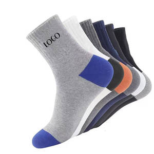 Wholesale Designer Fashion <b>Men's</b> Sport <b>Socks</b> Thick Terry Breathable Self-Heated Cotton with Custom Logo OEM Service Available - Product Image 6