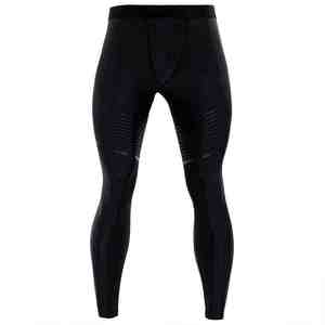 Leggings de Compresión para Hombre de Alta Calidad para BJJ, MMA y Boxeo, Cintura Elástica, Estampado, Algodón/Bambú, Secado Rápido, Transpirables, Largo Completo - Product Image 2