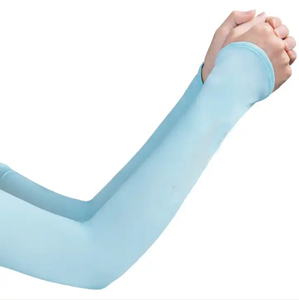 Manchon de bras unisexe personnalisé à séchage rapide, respirant, sans couture, pour sports de plein air (cyclisme, basketball, course à pied), protection UV, élastique - Product Image 1