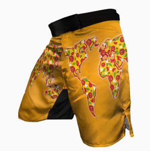 Pantalones cortos de lucha MMA hechos a medida, ropa deportiva OEM con impresión por sublimación, pantalones cortos de cintura elástica - Product Image 5