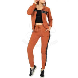 Ropa de gimnasio Cómodo chándal de entrenamiento informal para mujer con conjunto de chándal de jogging informal de Pekín personalizado - Product Image 2
