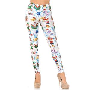 Women Winter Thick Leggings Fleece Lined Warm Winter Pants Thermal One Size Lady Warm Legging Tights For Women - Product Image 4