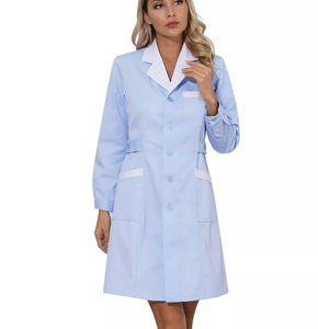 Uniformes de hospital personalizados Bata médica Manga larga Uniformes médicos Bata de laboratorio - Product Image 1