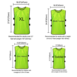 เสื้อตาข่ายผ้า100% สำหรับฝึกซ้อมฟุตบอลยืดได้พิมพ์โลโก้ได้ตามต้องการ - Product Image 6