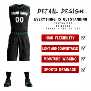 Venta al por mayor personalizado rojo baloncesto Jersey conjunto hombres jóvenes de secado rápido listo envío EE. UU. Todos los equipos incluye pantalones cortos impresión por sublimación - Product Image 4