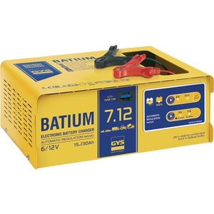 BATIUM 7-12 6/12 V Battery Charger Effective 11/3-7 a GYS for Auto Electrical Systems - Product Image 1