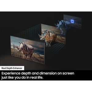 83-Inch Class 4K Smart <b>TV</b> with QLED Backlight Slim Design Motion Smoothing & Picture Enhancement WebOS System - Product Image 2