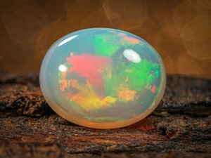 Opale de feu de Welo de qualité supérieure 6,50 CT, pierre précieuse naturelle blanche, pierre de naissance d'octobre, pierre précieuse en vrac certifiée par un tiers pour la fabrication de bijoux - Product Image 2