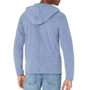 Vente en gros de sweats à capuche en molleton pour hommes, de haute qualité, avec fermeture éclair, design personnalisé, logo personnalisé, options de couleur et de taille, mode d'hiver - Product Image 2