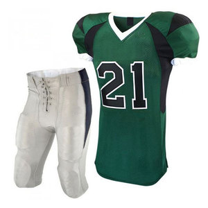 Uniformes de football américain sur mesure, design personnalisé, respirant, séchage rapide, 100% polyester, couleur et logo personnalisés, kits unisexes pour adultes - Product Image 4