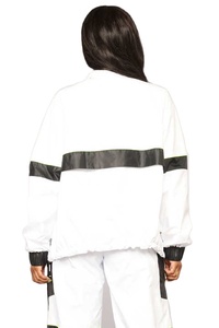 Survêtement coupe-vent imperméable pour femme, qualité supérieure, personnalisé, genouillère, 100% coton, écologique, séchage rapide, respirant, OEM, tendance - Product Image 3