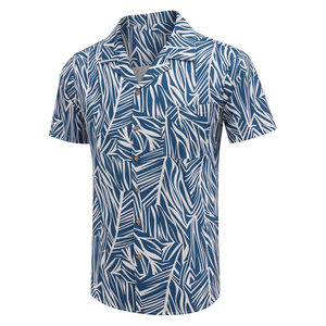 T-shirts ajustés pour hommes T-shirts en tricot pour hommes Chemises décontractées et légères T-shirt pour hommes Imprimé 100% polyester - Product Image 3