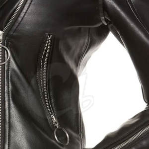 Chaqueta de cuero cómoda Chaqueta de cuero genuino al mejor precio Chaqueta de cuero resistente al agua - Product Image 6