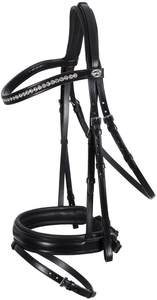 Brida de caballo de cuero genuino de diseño personalizado de alta calidad al por mayor de los fabricantes - Product Image 5