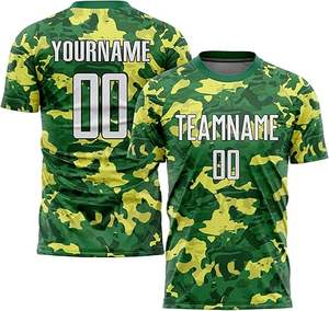 ชุดนักบอลผ้าโพลีเอสเตอร์สำหรับเด็กเครื่องแบบมืออาชีพชุดเล่นฟุตบอลผ้าโพลีเอสเตอร์100% ดีไซน์ใหม่ล่าสุด - Product Image 2