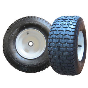 15 pouces chine bonne quantité <span class=keywords><strong>6</strong></span>.00-<span class=keywords><strong>6</strong></span> roues pneumatiques en caoutchouc avec jante en acier pour tondeuse à gazon - Product Image 3