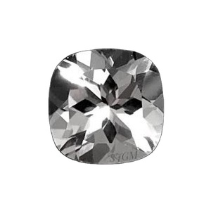 12mm corte de cojín cristal de cuarzo transparente Natural precio de fábrica al por mayor cristales naturales de piedras preciosas sueltas facetadas de alta calidad - Product Image 1