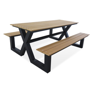 Banco exterior con precio más bajo Banco de jardín de aluminio Banco de hierro fundido - Product Image 1