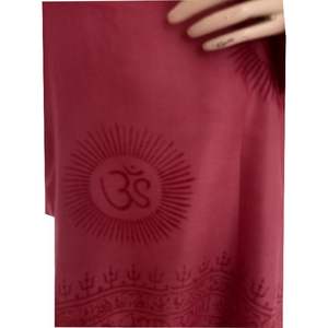 Tela de algodón 100% Om Kurta de alta calidad, precios al por mayor, ropa Lisa personalizada, estilo de artículo antitécnico - Product Image 2
