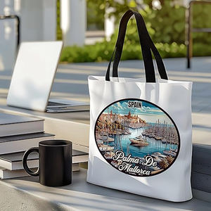 Heavy Duty Pure <b>Cotton</b> Tote <b>Bag</b> Foldable & Eco-Friendly Perfect for Groceries and Personal Use - Product Image 1