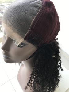 4*4 Transparent Hd dentelle fermeture perruques de cheveux humains crépus bouclés pré plumé dentelle fermeture pour les femmes noires vendeurs en gros brésilien - Product Image 4