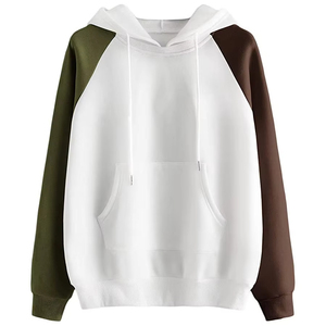 Sudadera con capucha de alta calidad con bolsillos de canguro, ropa informal de lana de algodón de Color sólido, sudadera deportiva de Invierno para mujer - Product Image 3