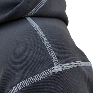 Conjunto de Sudadera con Capucha y Logotipo Bordado Personalizado, Conjunto Deportivo Informal de 2 Piezas con Costuras en Contraste, Conjunto de Joggers Deportivos para Hombre - Product Image 4