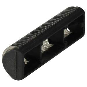 Rasoir à lames rechargeable unisexe avec double lame 3-en-1, cadre et bloc de coupe en acier inoxydable, lavable et étanche IPX7 - Product Image 1