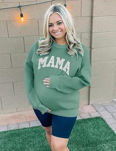 Sudadera con Capucha y Cuello Redondo Personalizada con Logotipo Bordado, Sudadera Informal de Algodón para Mujer, Gruesa y Holgada - Product Image 1