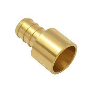 Té et joint d'accouplement multi-rainures en laiton flexible Pex en gros de sortie d'usine pour la plomberie et les tuyaux en PE - Product Image 2