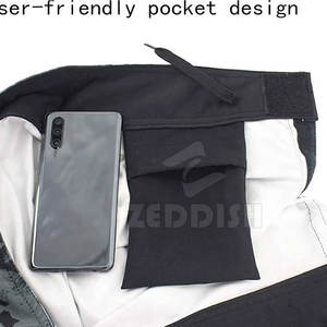 Short MMA Taille élastique Style décontracté avec séchage rapide et respirant Motif solide-Personnalisable - Product Image 6