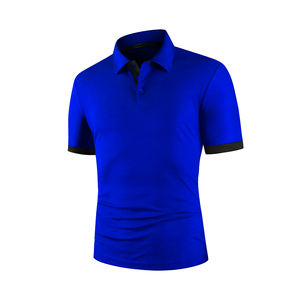 Polo à Manches Courtes pour Homme, Décontracté, Mince, Couleur Unie, Respirant, Évacuation de l'Humidité, Nouvelle Mode d'Été - Product Image 4