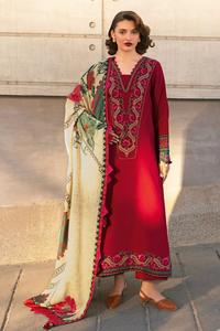 คอลเลคชั่นล่าสุด ชุดเดรสหนังลายปักสีพีชสำหรับผู้หญิง ราคาขายส่ง ชุดฤดูหนาวสไตล์ปากีสถาน ซัลวาร์ คามีซ สำหรับผู้หญิง - Product Image 2