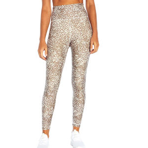 Leggings tricotés pour femmes avec logo à la taille de haute qualité respirant Logo personnalisé OEM Service de gros - Product Image 2