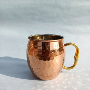 Mula de Moscú de alta calidad para tazas con mango de cobre y latón Alta demanda Regalo de negocios Precio razonable para la venta - Product Image 5