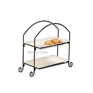 Serveur de gâteau en bois et en fer de qualité supérieure pour événement de mariage et occasion spéciale - Product Image 3