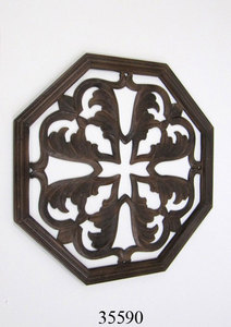 Panneau mural en bois décoratif de fleurs, décorations florales - Product Image 6