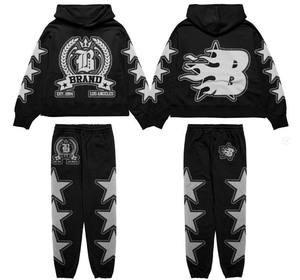 Conjunto Deportivo Unisex, Sudadera con Capucha y Pantalones Deportivos, Ropa Deportiva Cómoda para Hombre y Mujer, Conjunto Deportivo Unisex Premium de Dos Piezas - Product Image 4