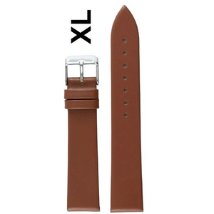 Unisex 702XL Brown Luxury Leather Smartwatch Band Stainless Steel Buckle Soft Adjustable <b>Watch</b> Strap <b>Watch</b> Bands <b>Watch</b> Part - Product Image 1