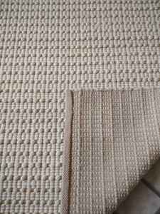 Alfombra de bucle fabricada directamente por Dhurri de lana hecha a mano India rayada moderna elegante para uso doméstico interior - Product Image 4