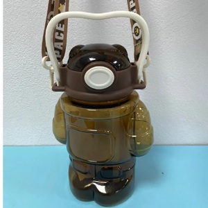 ขวดน้ำดื่มสำหรับเด็กแนว Tritan ใช้ซ้ำได้ทำจากพลาสติกใสที่ผ่านการรับรองมาตรฐาน ISO 9001สำหรับใส่ไปยิมเล่นกีฬาในโรงเรียน - Product Image 6