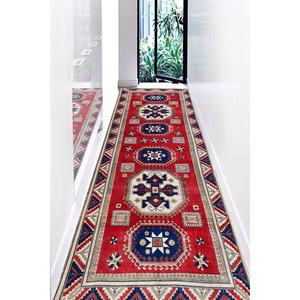 Tapis imprimé : design géométrique moderne pour bureau et salle à manger, tapis doux non tissé - Product Image 3