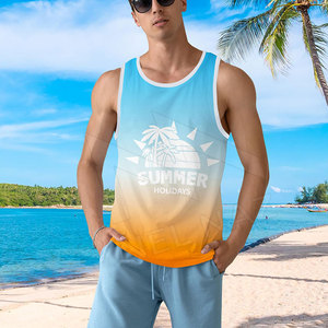 Camiseta sin mangas para hombre deportiva hecha a medida/camiseta sin mangas musculosa para gimnasio de calidad superior superventas - Product Image 4