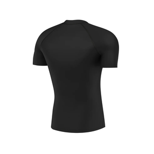 Chemise de compression athlétique homme coupe ajustée à manches courtes respirant équipement d'entraînement à séchage rapide - Product Image 2
