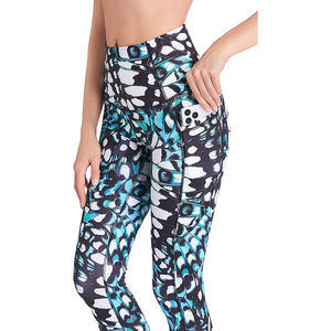 Respirant femmes Sublimation Legging Style personnalisé doux arrivée Sublimation avec Excellence qualité taille élastique Yoga Leggings - Product Image 4