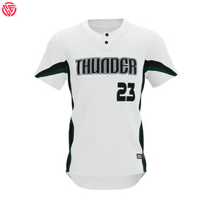 Meilleur 2025 Softball Sublimation Baseball Uniforme Jersey Chemises En Gros Imprimé Baseball Jersey Sportswear Chemise pour Adulte - Product Image 5